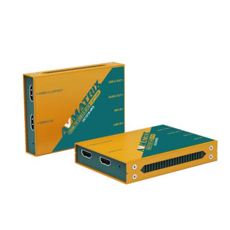 AVMATRIX UC1218-4K S - HDMI to USB-C 3.0 4K30 Capture Box_1